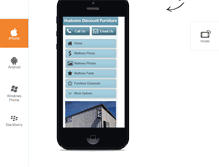 Tablet Screenshot of hudsonsdiscountfurniture.com